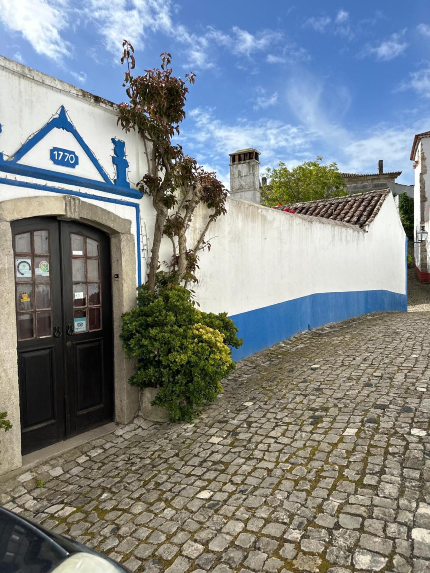 לינה וארוחת בוקר אובידוס Casa Do Poco מראה חיצוני תמונה